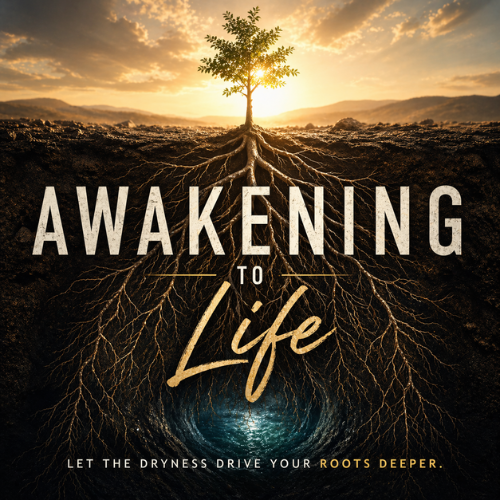 Awakening to Life –  Let the dryness drive your roots deeper